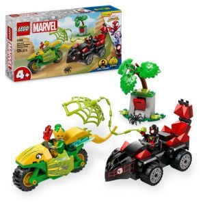LEGO® Marvel 11198 Course-poursuite entre Spin et Electro en dino-véhicules