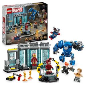 LEGO® Marvel 76315 Le laboratoire d'Iron Man : la salle des armures