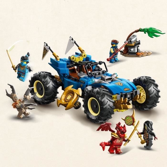LEGO NINJAGO 71856 la voiture transformable de Jay