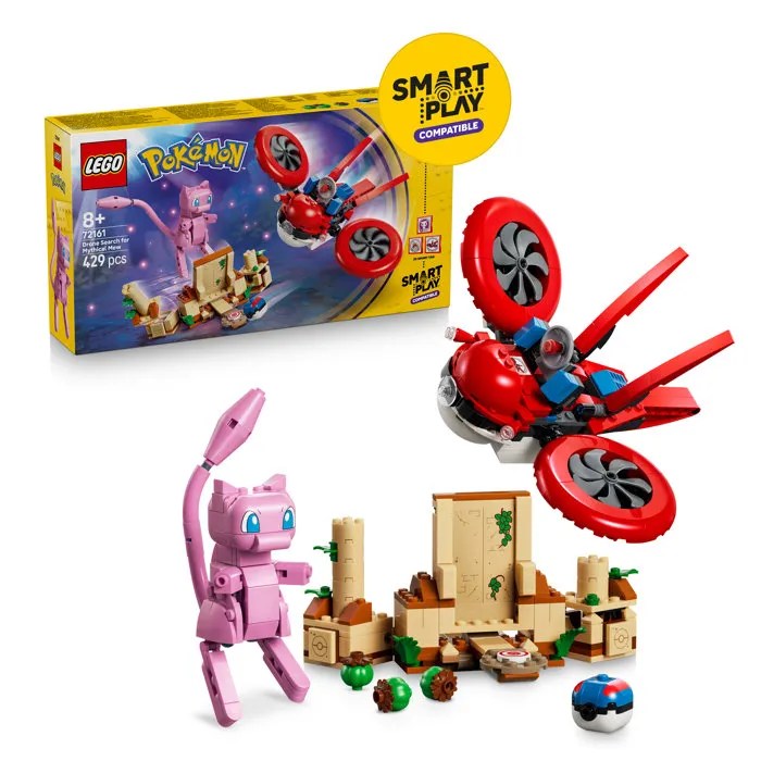 LEGO Pokémon 72161 SMART Play™ - Mew, Recherche en drone