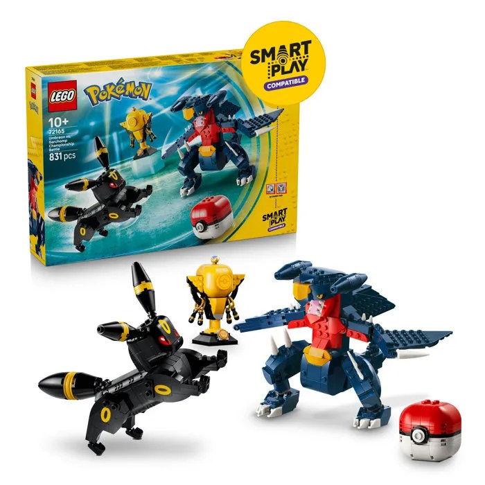 LEGO Pokémon 72165 SMART Play™ - Noctali et Carchacrok, Combat
