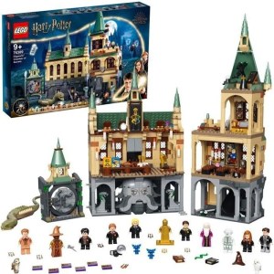 LEGO® 76389 Harry Potter™ La Chambre des Secrets de Poudlard Jouet Château avec Grande Salle + Figurine
