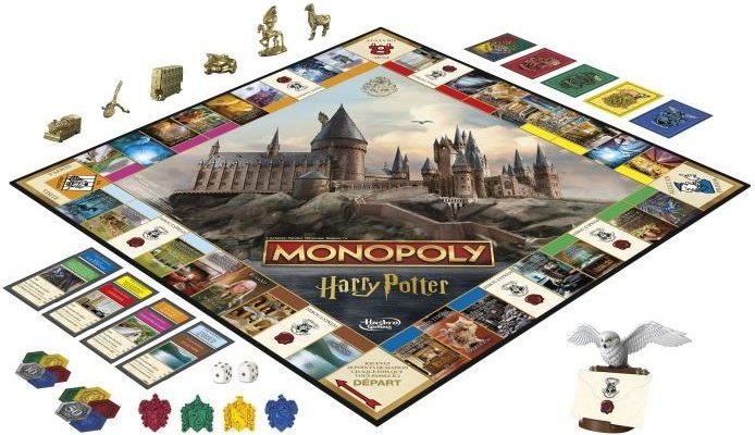 Plateau du Monopoly édition Harry Potter