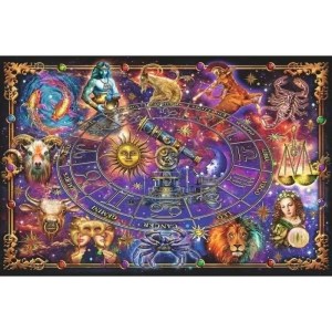 Puzzle 3000 pièces Signes du zodiaque, Puzzle adultes, Animaux, corps humain & nature, Espace, Dès 14 ans