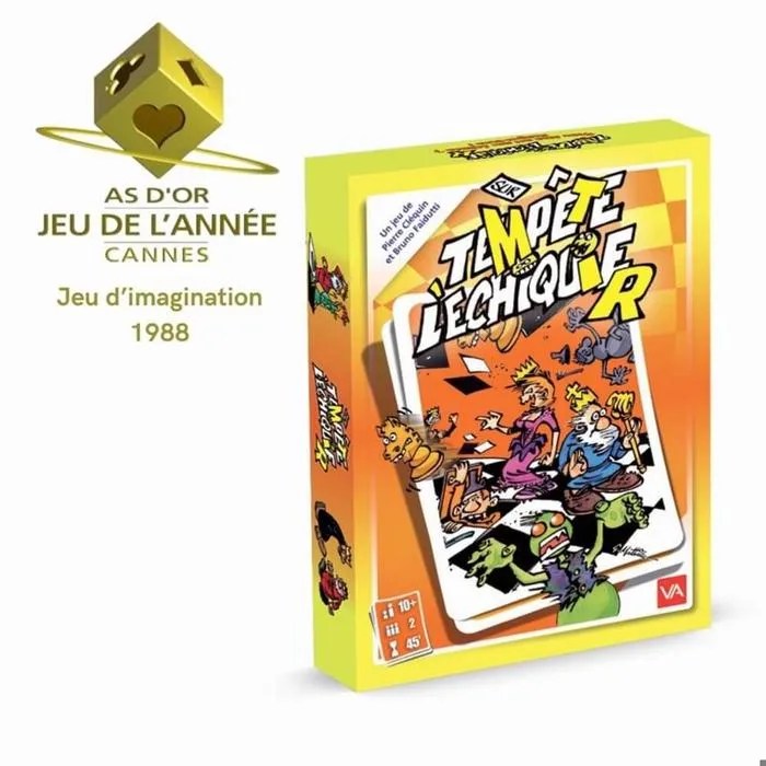 jeu de société Tempête sur l'échiquier